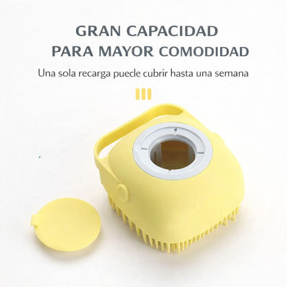 Cepillo de Baño con Dispensador de Shampoo